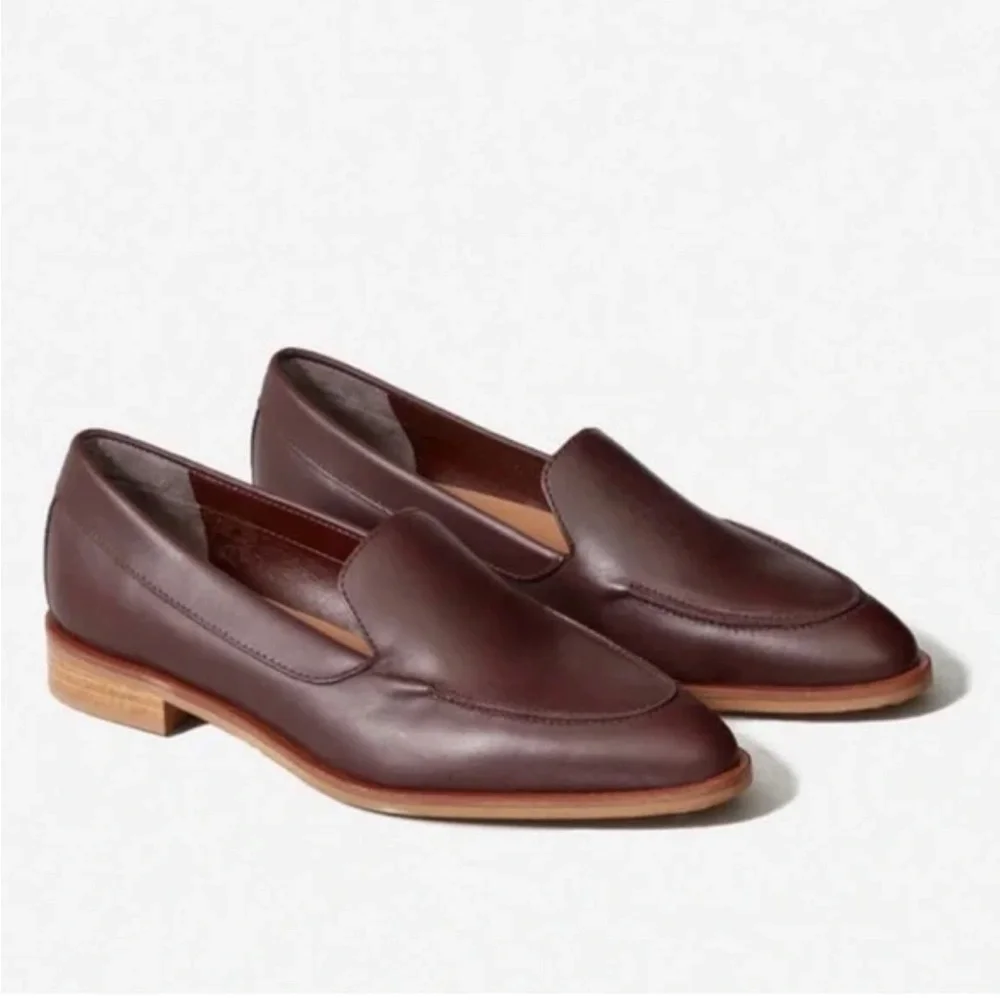 Everlane Brown Leather Loafers